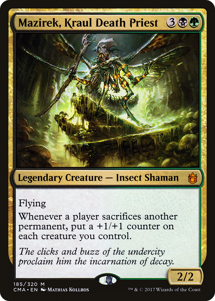 Image of Mazirek, Kraul Death Priest (CMA-185) - Commander Anthology