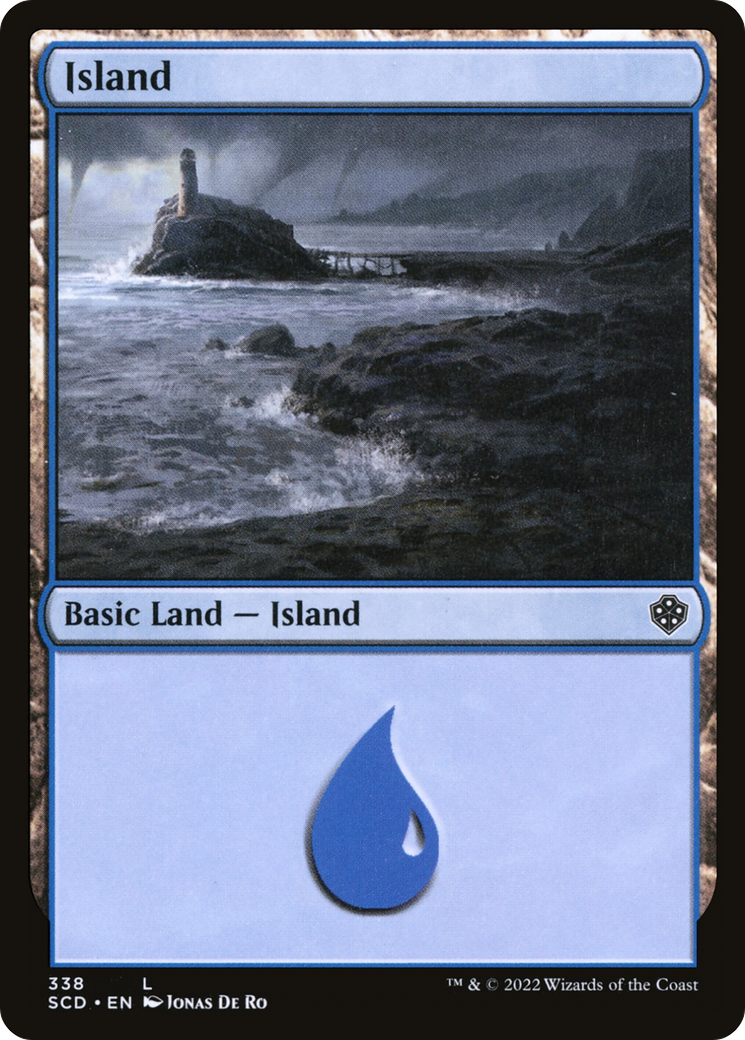 Image of Island (338) (SCD-338) - Starter Commander Decks