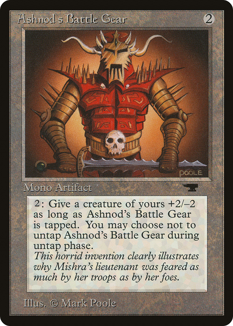 Image of Ashnod's Battle Gear (ATQ-) - Antiquities