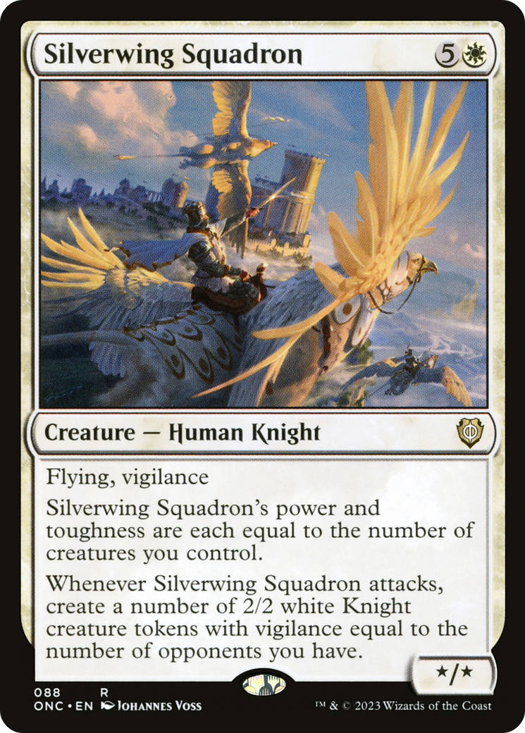 Image of Silverwing Squadron (ONC-088) - Phyrexia: All Will Be One Commander