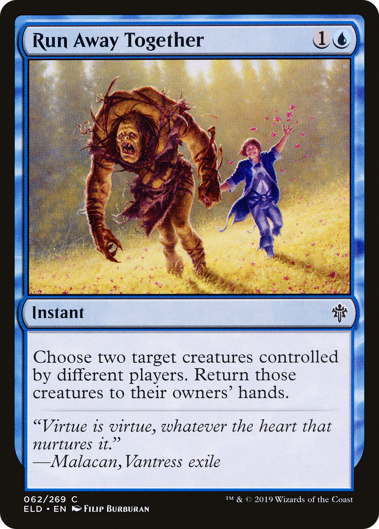 Image of Run Away Together (ELD-062) - Throne of Eldraine