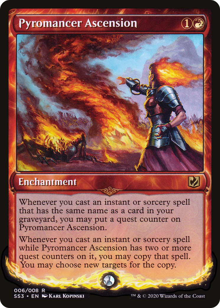 Image of Pyromancer Ascension (SS3-006) - Signature Spellbook: Chandra Foil