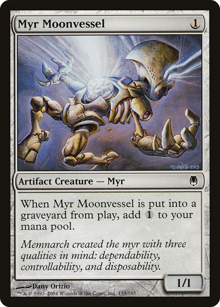 Image of Myr Moonvessel (DST-133) - Darksteel