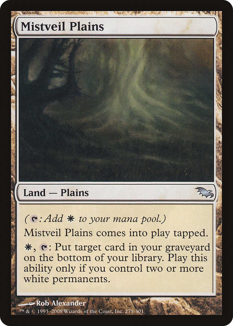 Image of Mistveil Plains (SHM-275) - Shadowmoor