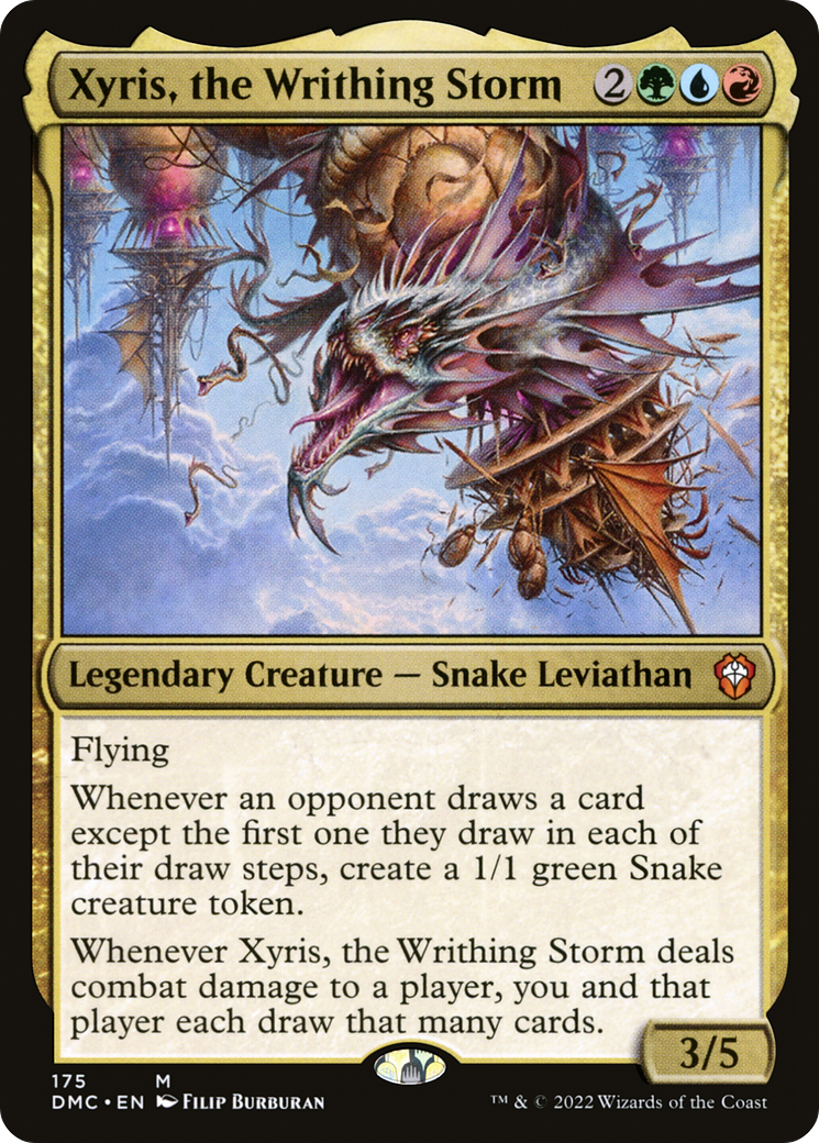 Image of Xyris, the Writhing Storm (DMC-175) - Dominaria United Commander