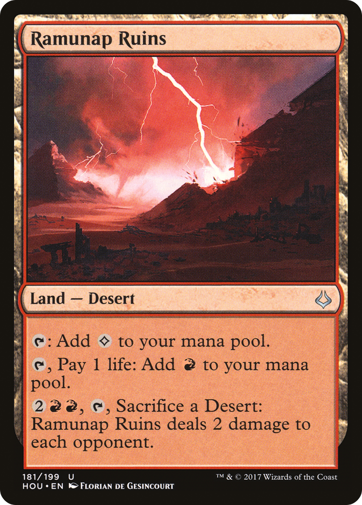 Image of Ramunap Ruins (HOU-181) - Hour of Devastation