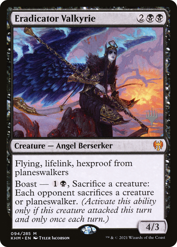 Image of Eradicator Valkyrie (PPKHM-094) - Kaldheim Promos
