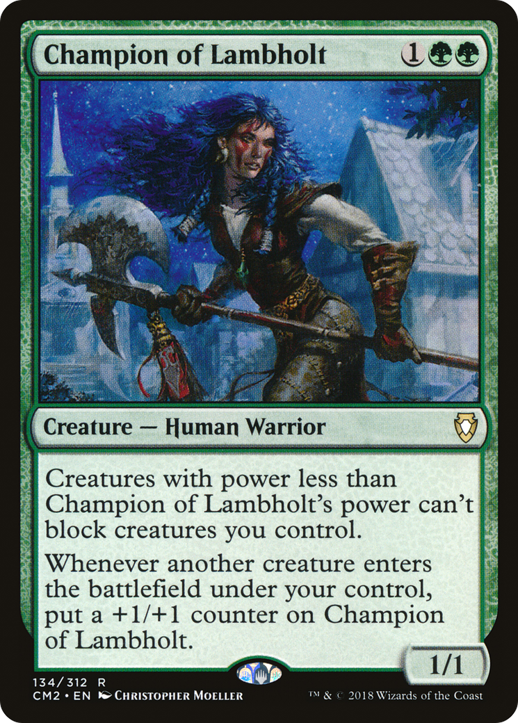 Image of Champion of Lambholt (CM2-134) - Commander Anthology Volume II