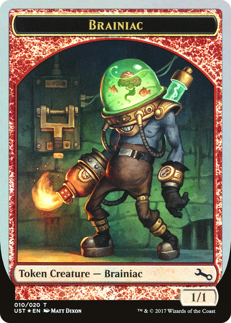 Image of Brainiac Token (UST-010) - Unstable Tokens Foil