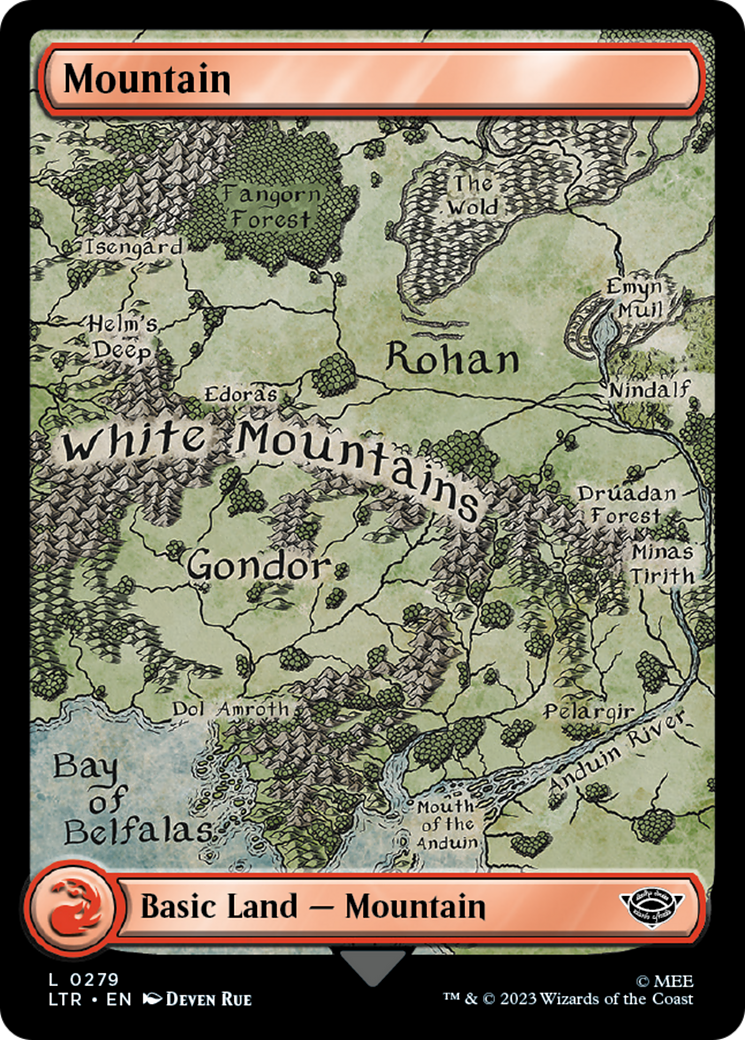 Image of Mountain (0279) (LTR-279) - The Lord of the Rings: Tales of Middle-earth