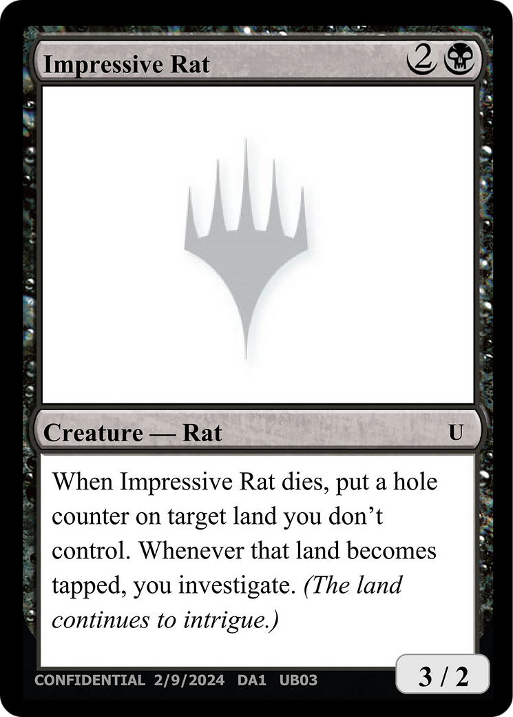 Image of Impressive Rat (UNK-UB03) - Unknown Event