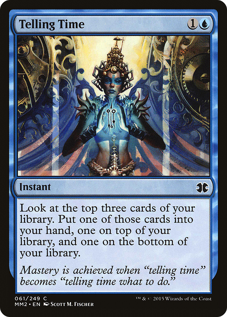Image of Telling Time (MM2-061) - Modern Masters 2015 Foil