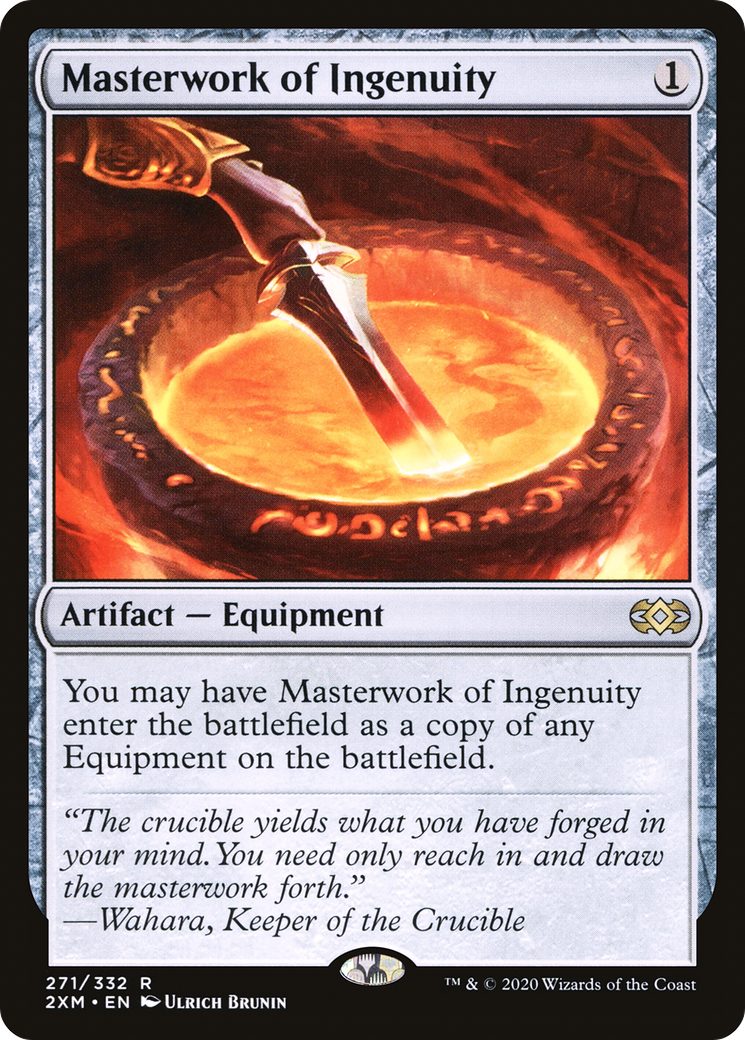 Image of Masterwork of Ingenuity (2XM-271) - Double Masters Foil