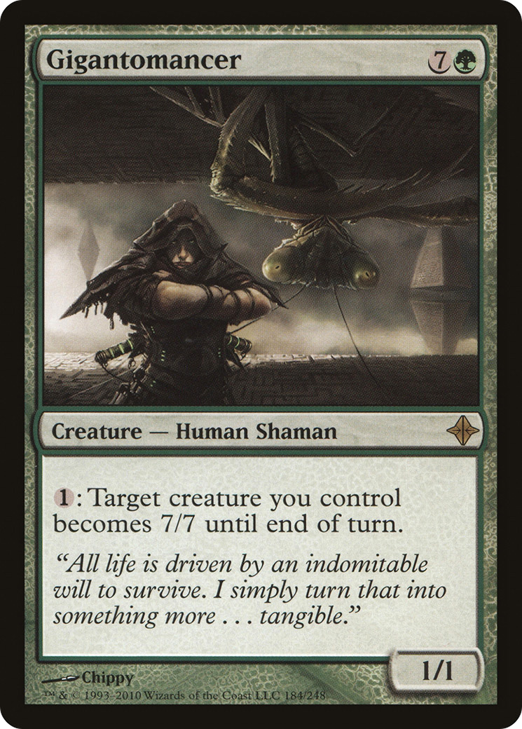 Image of Gigantomancer (ROE-184) - Rise of the Eldrazi Foil