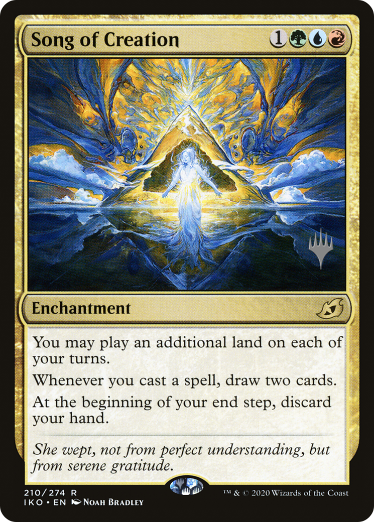 Image of Song of Creation (PPIKO-210P) - Ikoria: Lair of Behemoths Promos Foil