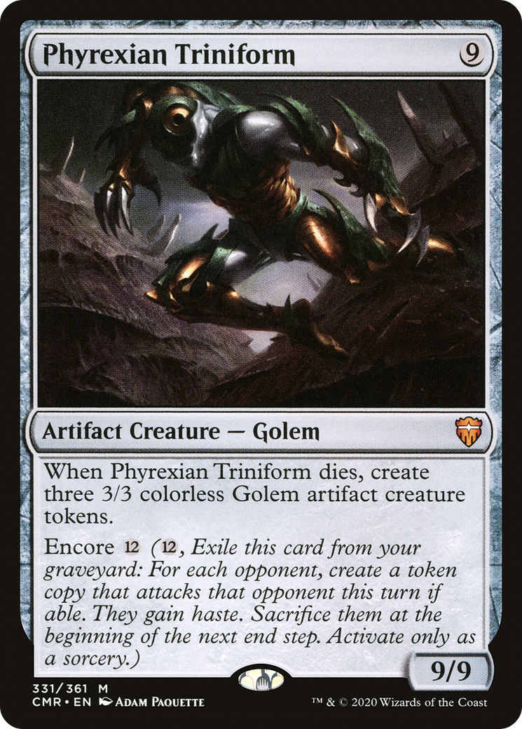 Image of Phyrexian Triniform (CMR-331) - Commander Legends