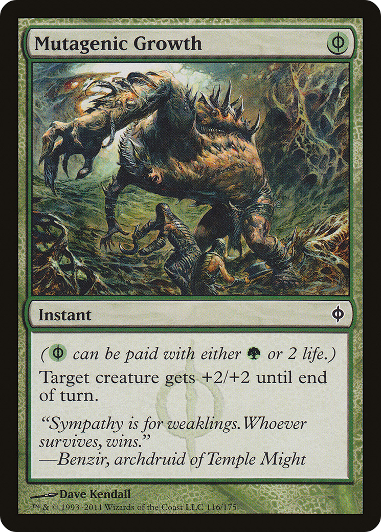 Image of Mutagenic Growth (NPH-116) - New Phyrexia Foil