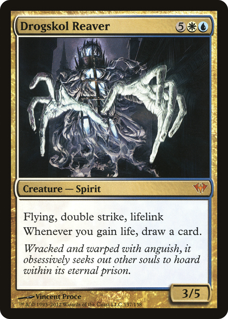 Image of Drogskol Reaver (DKA-137) - Dark Ascension Foil