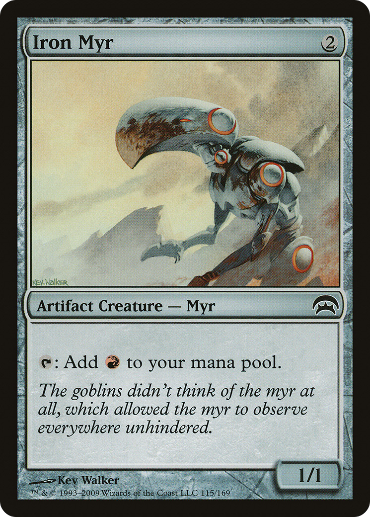 Image of Iron Myr (HOP-115) - Planechase