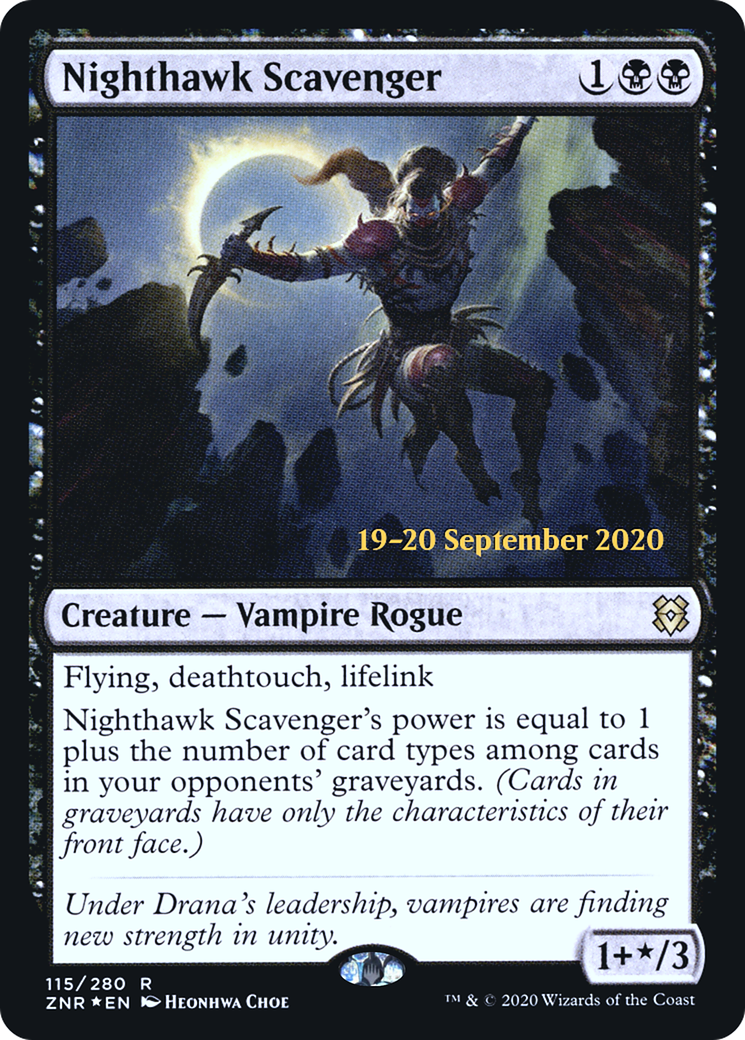 Image of Nighthawk Scavenger (PRE-115S) - Zendikar Rising Promos Foil