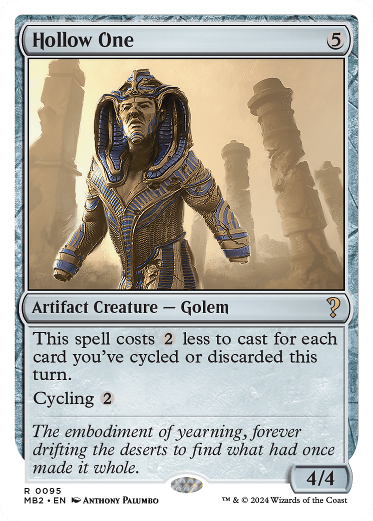 Image of Hollow One (White Border) (MB2-095) - Mystery Booster 2