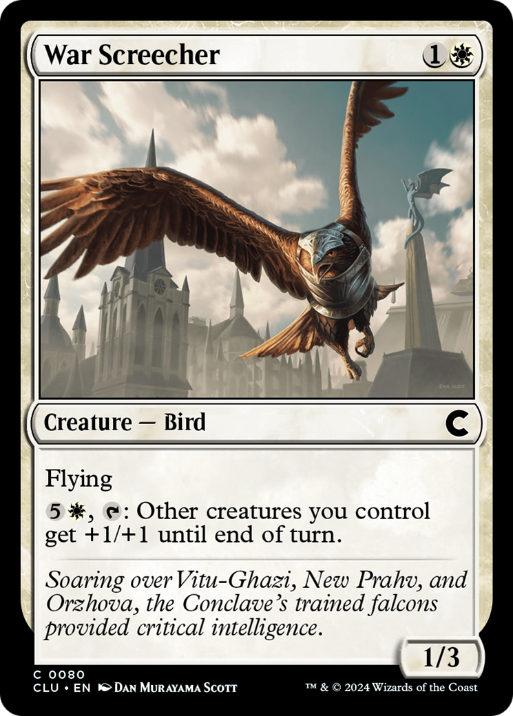 Image of War Screecher (CLU-080) - Ravnica: Clue Edition