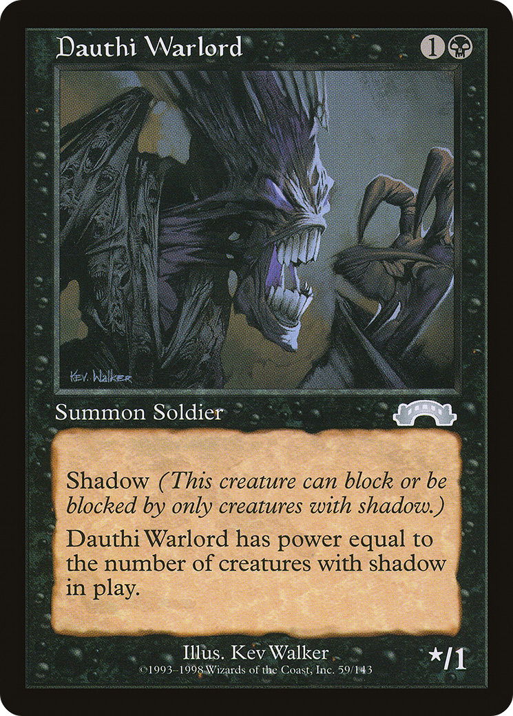 Image of Dauthi Warlord (EXO-059) - Exodus