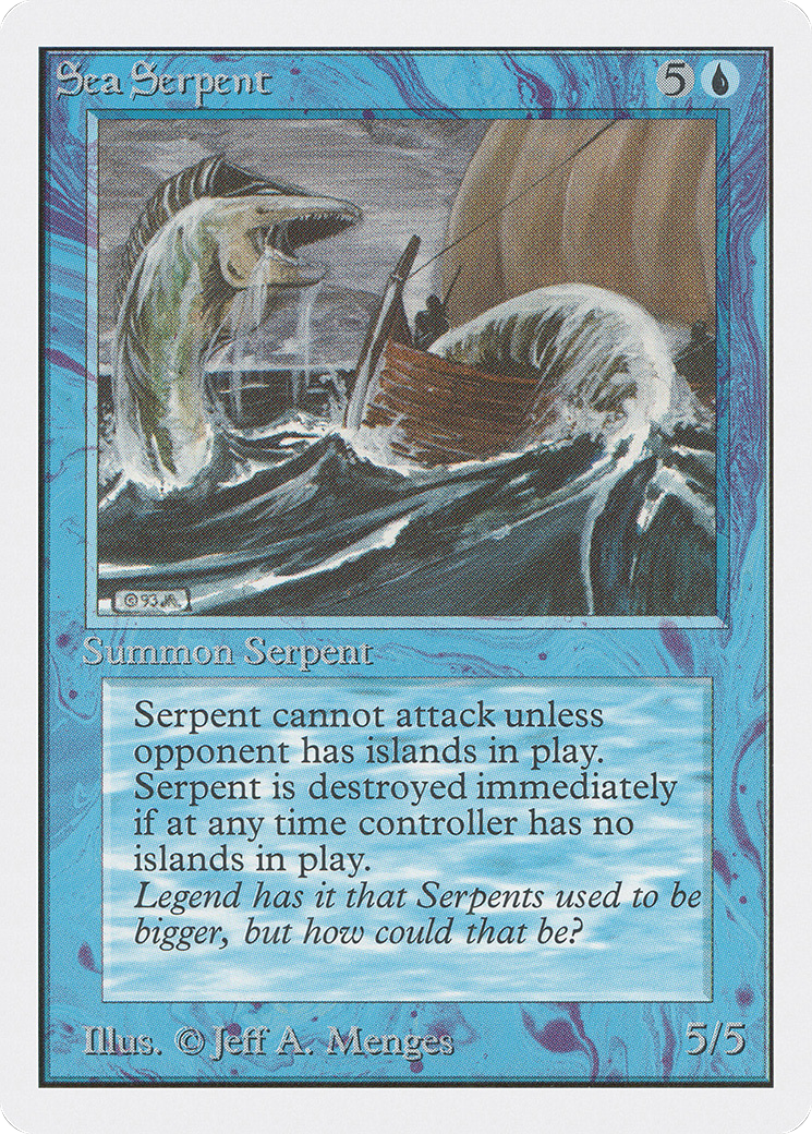 Image of Sea Serpent (2ED-) - Unlimited Edition