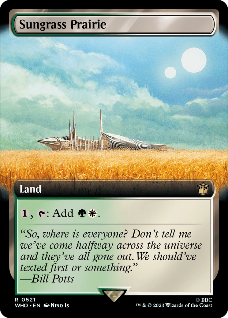 Image of Sungrass Prairie (Extended Art) (WHO-521) - Doctor Who: (Extended Art)