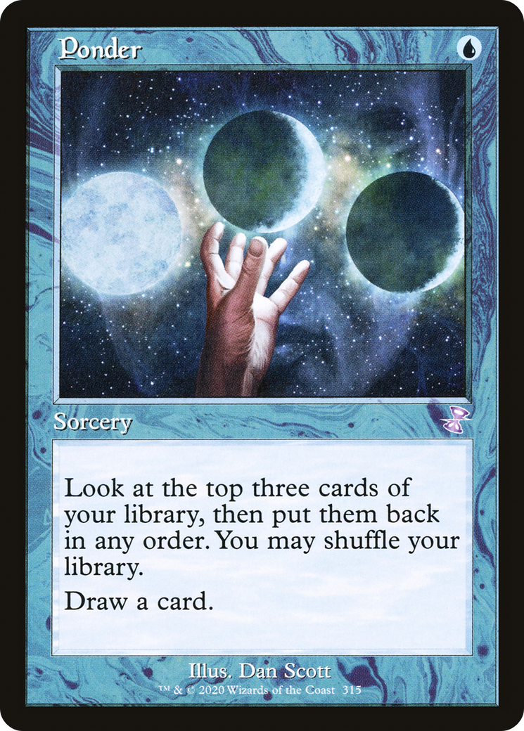 Image of Ponder (TSR-315) - Time Spiral Remastered Foil