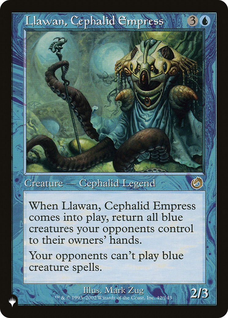 Image of Llawan, Cephalid Empress (LIST-42/143) - The List