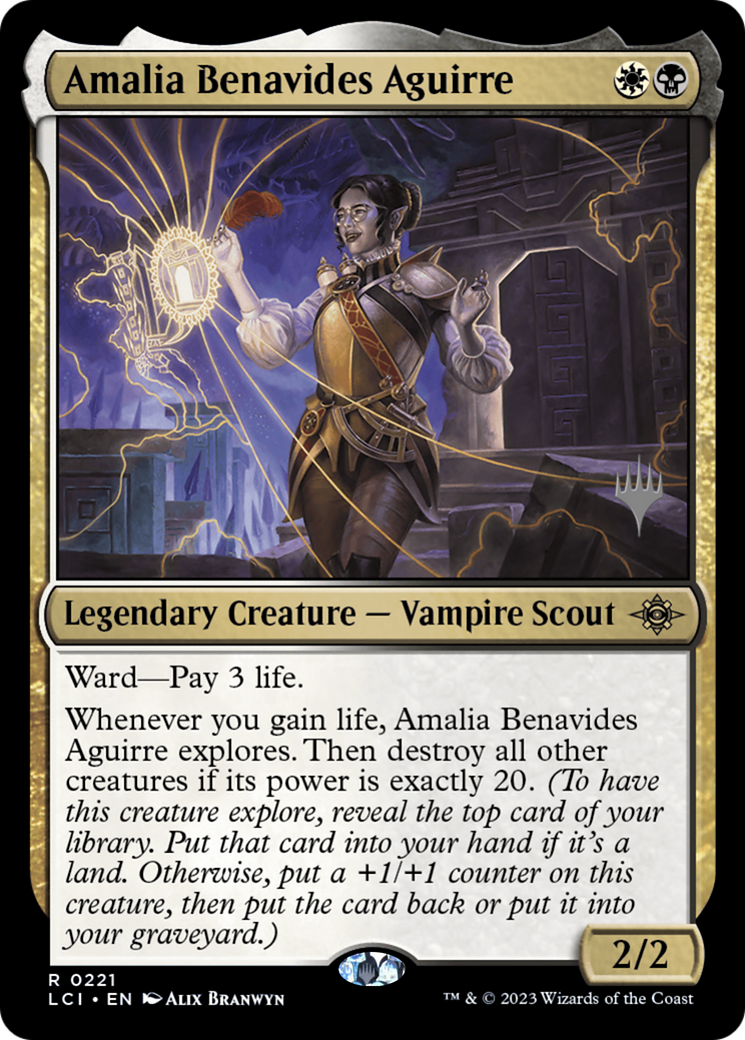 Image of Amalia Benavides Aguirre (PPLCI-221) - The Lost Caverns of Ixalan Promos Foil