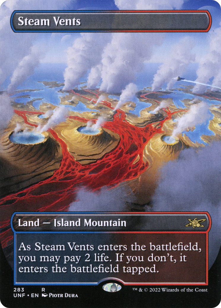Image of Steam Vents (Borderless) (UNF-283) - Unfinity (Borderless)
