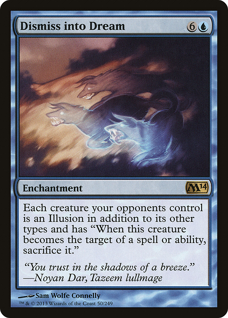 Image of Dismiss into Dream (M14-050) - Magic 2014 Foil