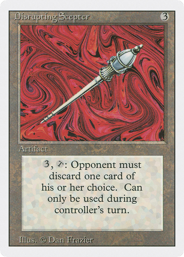Image of Disrupting Scepter (3ED-) - Revised Edition