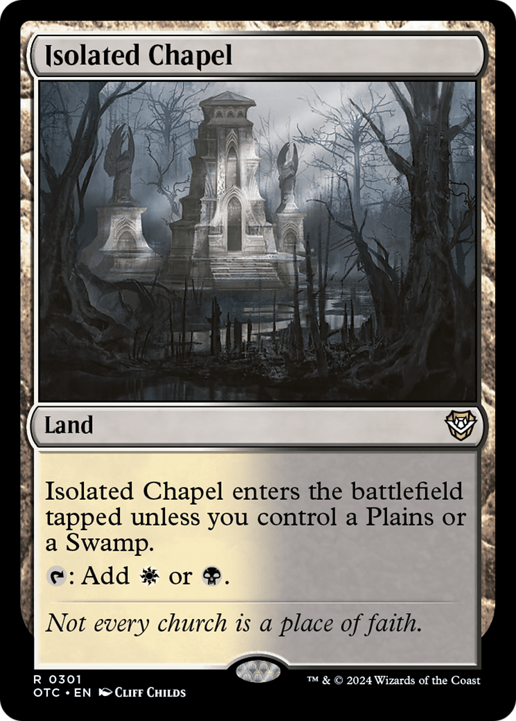 Image of Isolated Chapel (OTC-301) - Outlaws of Thunder Junction Commander