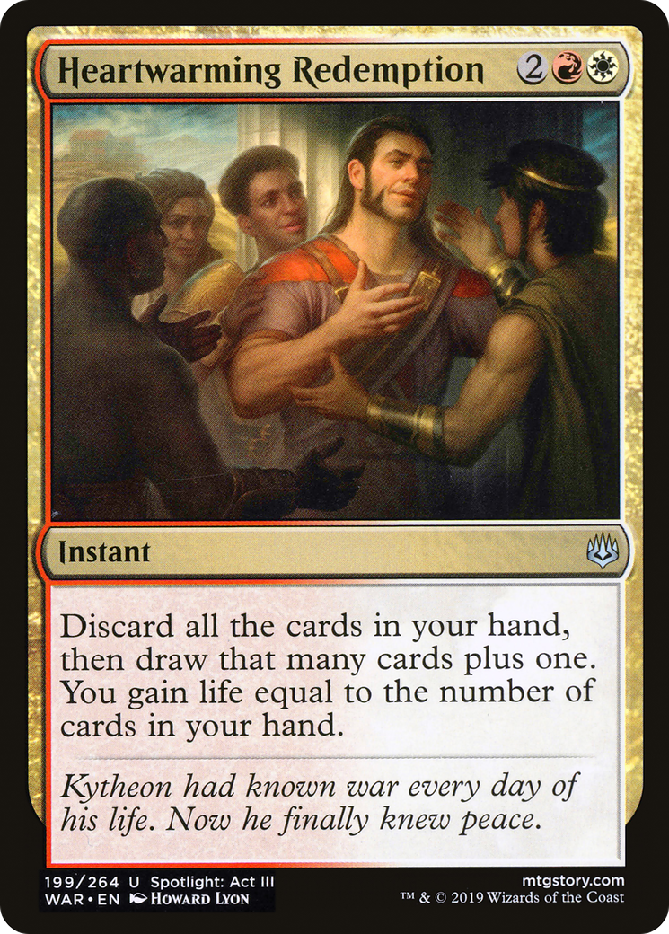 Image of Heartwarming Redemption (WAR-199) - War of the Spark Foil
