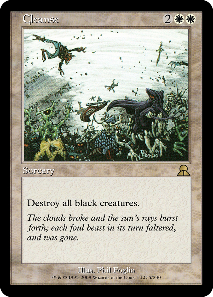 Image of Cleanse (ME3-005) - Masters Edition III Foil