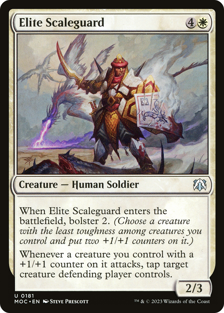 Image of Elite Scaleguard (MOC-181) - March of the Machine Commander