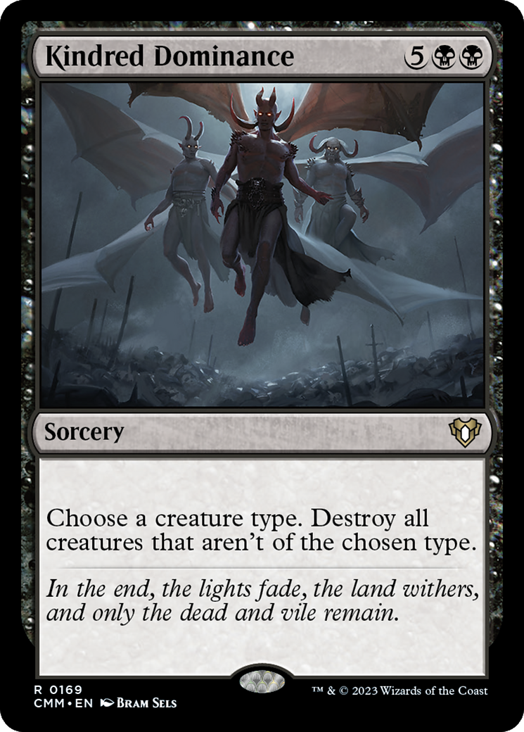 Image of Kindred Dominance (CMM-169) - Commander Masters Foil