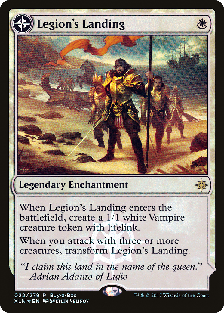 Image of Legion's Landing (BABP-022) - XLN Treasure Chest: (compasslanddfc) Foil