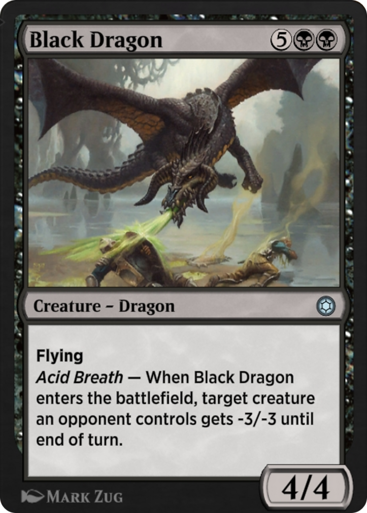 Image of Black Dragon (HBG-144) - Alchemy Horizons: Baldur's Gate