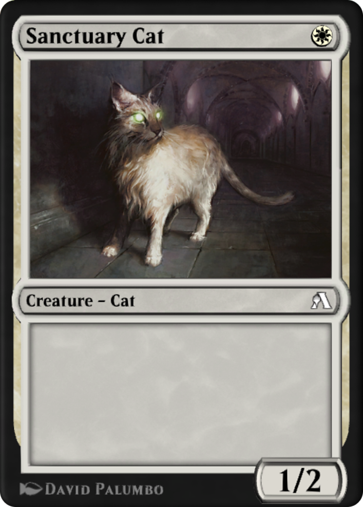 Image of Sanctuary Cat (OANA-008) - Arena New Player Experience Cards