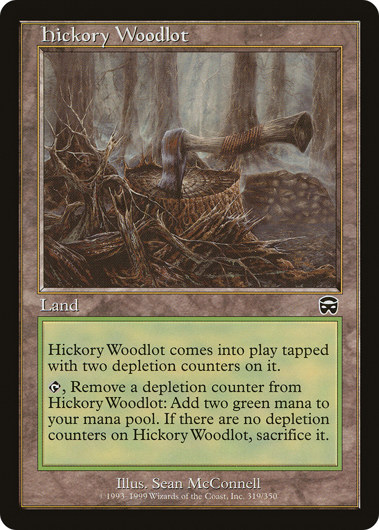 Image of Hickory Woodlot (MMQ-319) - Mercadian Masques