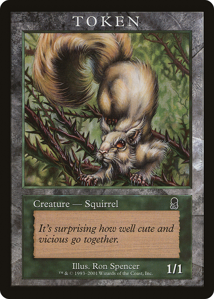 Image of Squirrel Token (ODY) (MPRP-) - Magic Player Rewards 2002
