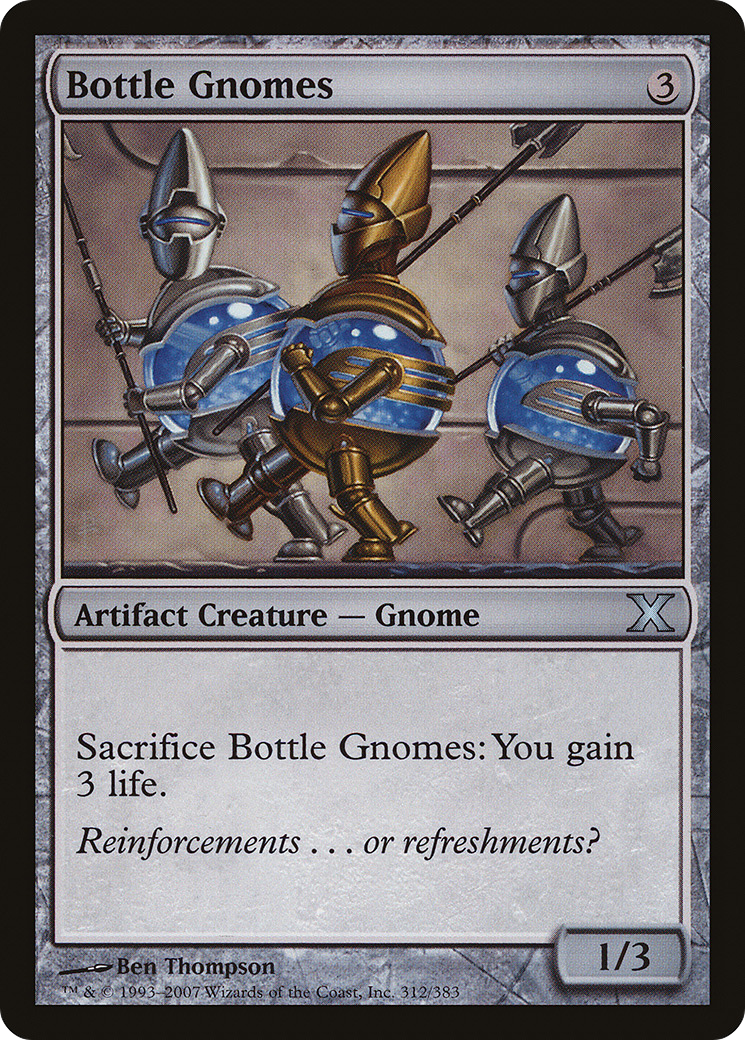 Image of Bottle Gnomes (10E-312) - Tenth Edition Foil