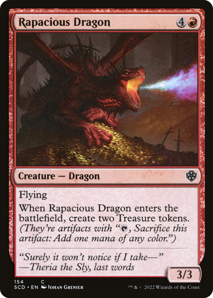 Image of Rapacious Dragon (SCD-154) - Starter Commander Decks