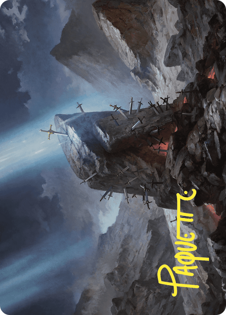 Image of The Irencrag // The Irencrag (AWOE-044) - Wilds of Eldraine Art Series (Borderless)