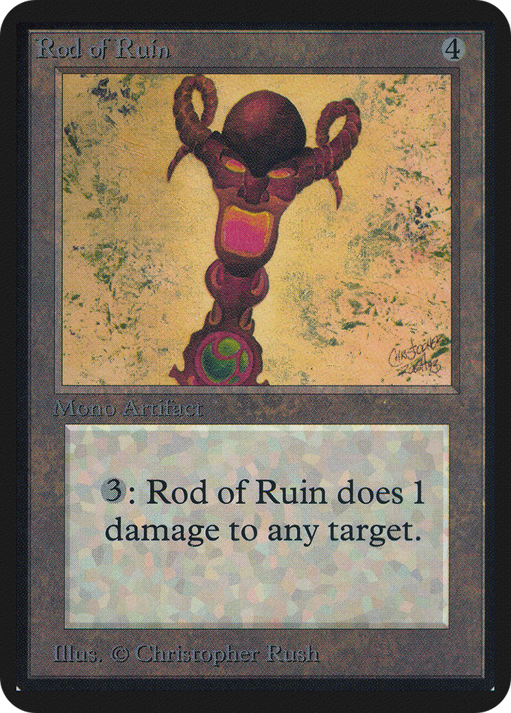 Image of Rod of Ruin (LEA-) - Limited Edition Alpha