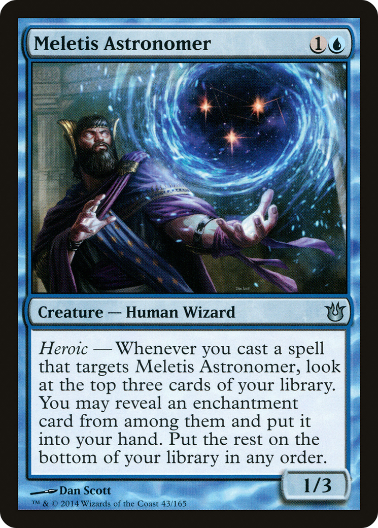 Image of Meletis Astronomer (BNG-043) - Born of the Gods